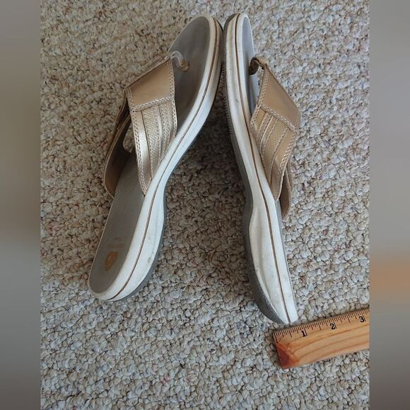 CLARKS Cloudsteppers Brinkley Jazz Sandals size 7M - Picture 7 of 13